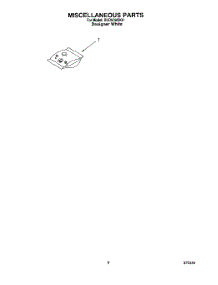 07 - Miscellaneous, Lit / Optional parts for Roper Dishwasher RUD5750DQ1 from AppliancePartsPros.com