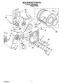 03 - Bulkhead Parts, Optional Parts (Not Included) parts for Roper Dryer YRED4340SQ2 from AppliancePartsPros.com