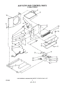 03 - Airflow And Control parts for Roper Air Conditioner X10002W01 from AppliancePartsPros.com