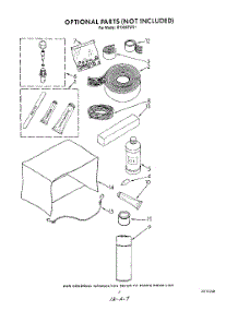 05 - Lit / Optional parts for Roper Air Conditioner X10002W01 from AppliancePartsPros.com