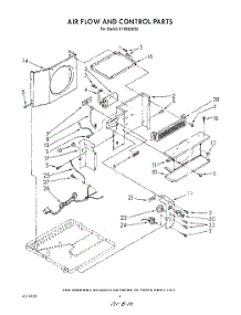 03 - Airflow And Control parts for Roper Air Conditioner X10002W00 from AppliancePartsPros.com