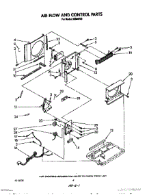 03 - Airflow And Control parts for Roper Air Conditioner X05002V0 from AppliancePartsPros.com