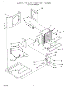 02 - Airflow And Control parts for Roper Air Conditioner X12002G0 from AppliancePartsPros.com
