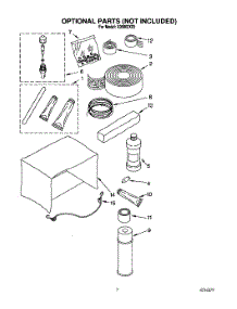 04 - Optional parts for Roper Air Conditioner X05002X03 from AppliancePartsPros.com