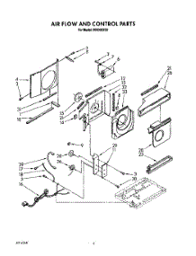 03 - Airflow And Control parts for Roper Air Conditioner X05002X00 from AppliancePartsPros.com