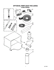 05 - Optional parts for Roper Air Conditioner X05002X00 from AppliancePartsPros.com