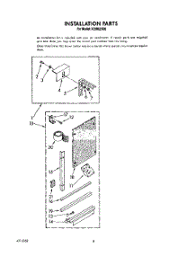 06 - Installation Parts parts for Roper Air Conditioner X05002X00 from AppliancePartsPros.com