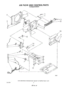 03 - Airflow And Control parts for Roper Air Conditioner X07502V0 from AppliancePartsPros.com