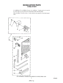 05 - Installation parts for Roper Air Conditioner X07502V0 from AppliancePartsPros.com