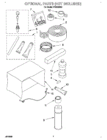 04 - Optional parts for Roper Air Conditioner X10002D00 from AppliancePartsPros.com