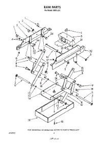 03 - Ram parts for Roper Compactor 8963L30 from AppliancePartsPros.com