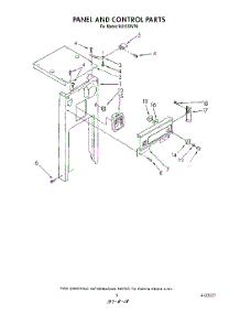 05 - Panel And Control parts for Roper Compactor KU1550VP0 from AppliancePartsPros.com