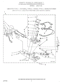 03 - Burner Assembly 694670 parts for Roper Dryer RGX6646AW0 from AppliancePartsPros.com