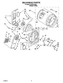 03 - Bulkhead Parts, Optional Parts (Not Included) parts for Roper Dryer RES6745PQ0 from AppliancePartsPros.com