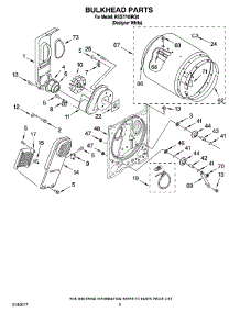 03 - Bulkhead Parts, Optional Parts (Not Included) parts for Roper Dryer RES7745RQ0 from AppliancePartsPros.com
