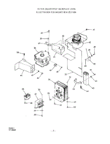 03 - Magnetron parts for Roper Microwave 2961020 from AppliancePartsPros.com