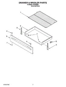 05 - Drawer & Broiler Parts, Optional Parts parts for Roper Range FES356RD3 from AppliancePartsPros.com