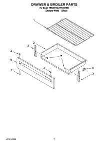 05 - Drawer & Broiler Parts, Optional Parts parts for Roper Range FES355TB0 from AppliancePartsPros.com
