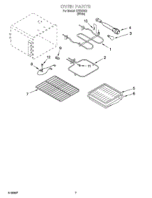 05 - Oven Parts, Miscellaneous Parts parts for Roper Range REE32302 from AppliancePartsPros.com