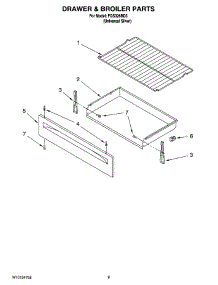 05 - Drawer & Broiler Parts parts for Roper Range FGS326RD3 from AppliancePartsPros.com
