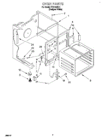 05 - Oven parts for Roper Range FES310BQ1 from AppliancePartsPros.com