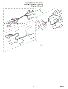 06 - Harness, Lit / Optional parts for Roper Range FES310YW2 from AppliancePartsPros.com