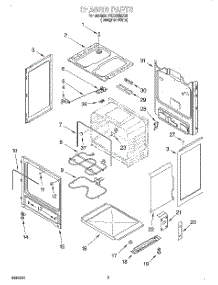 03 - Chassis parts for Roper Range FES330EQ0 from AppliancePartsPros.com