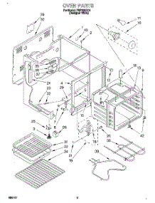 03 - Oven parts for Roper Range FEP330BQ1 from AppliancePartsPros.com