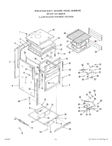 04 - Body Section parts for Roper Oven B6307X0 from AppliancePartsPros.com