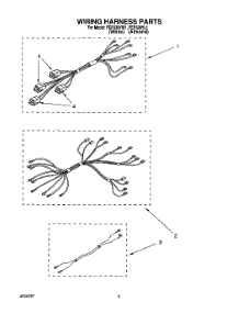 05 - Wiring Harness parts for Roper Range FEP330YW1 from AppliancePartsPros.com