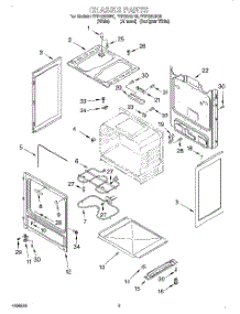 03 - Chassis parts for Roper Range FEP330GQ0 from AppliancePartsPros.com