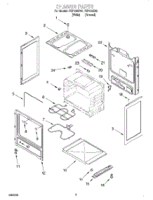 03 - Chassis parts for Roper Range FEP330EW0 from AppliancePartsPros.com