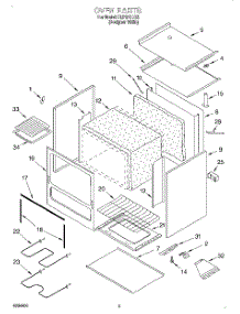02 - Oven parts for Roper Range FEP210EQ2 from AppliancePartsPros.com