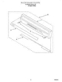 04 - Backguard, Literature parts for Roper Range FEP210EQ2 from AppliancePartsPros.com