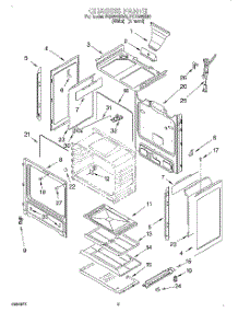 04 - Chassis parts for Roper Range FGS335EN0 from AppliancePartsPros.com