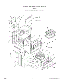 04 - Burner parts for Roper Range S6507X0 from AppliancePartsPros.com