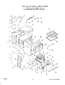 04 - Burner parts for Roper Range 1416W0A from AppliancePartsPros.com
