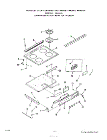 03 - Power Lock parts for Roper Range 1456X1A from AppliancePartsPros.com