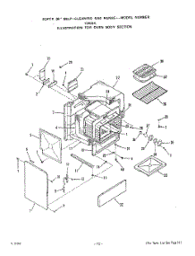 07 - Top Burner parts for Roper Range 1346W0A from AppliancePartsPros.com