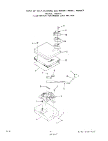 04 - Broiler And Oven Burner parts for Roper Range 1456X1A from AppliancePartsPros.com