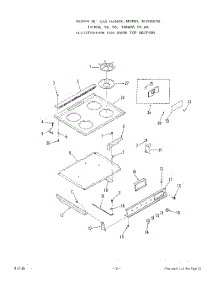 03 - Body parts for Roper Range 1426X2A from AppliancePartsPros.com