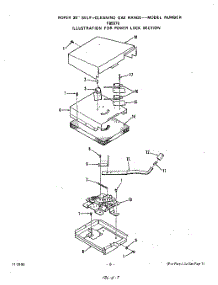 06 - Oven Body parts for Roper Range F8557W0 from AppliancePartsPros.com