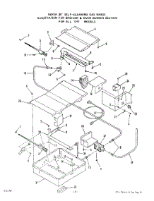 07 - Oven Body parts for Roper Range 1347W0A from AppliancePartsPros.com