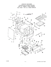 05 - Section parts for Roper Range 1233Z1A from AppliancePartsPros.com