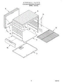 05 - Internal parts for Roper Range FGP215VL6 from AppliancePartsPros.com