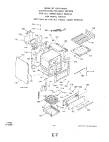 05 - Body parts for Roper Range 1463W3A from AppliancePartsPros.com
