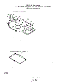 08 - Rotisserie Kit, Griddle parts for Roper Range 1463W3A from AppliancePartsPros.com