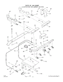 03 - Body parts for Roper Range 1423W0A from AppliancePartsPros.com