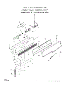 02 - Section parts for Roper Range 1353W2A from AppliancePartsPros.com