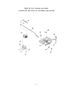 05 - Burner parts for Roper Range 1393W2A from AppliancePartsPros.com